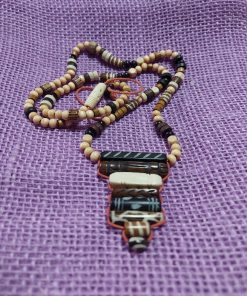 bohemian soul wood step pendant necklace - wildchild708