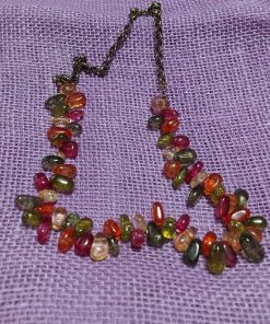 fall inspired glass bead necklace - wildchild708