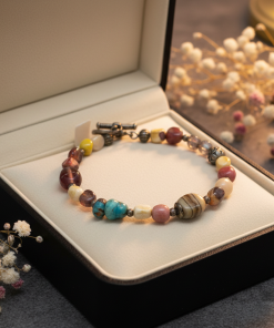 Earthtone Mixed Gemstone Bracelet