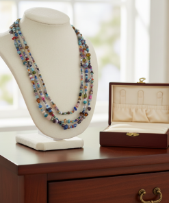Semi-Precious Bead Soup Necklace
