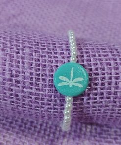 Alternative view of 7 ¼ Pearls And Teal Focal Dragonfly Bracelet