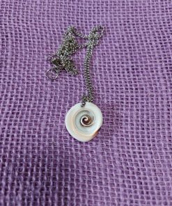 spiral seashell necklace - wildchild708